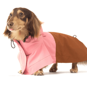 Colorblock Velcro closure Raincoat Windproof Cape for Dogs - PIKAPIKA