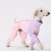 Colorful Raincoat Bedlington Dog Clothes - PIKAPIKA