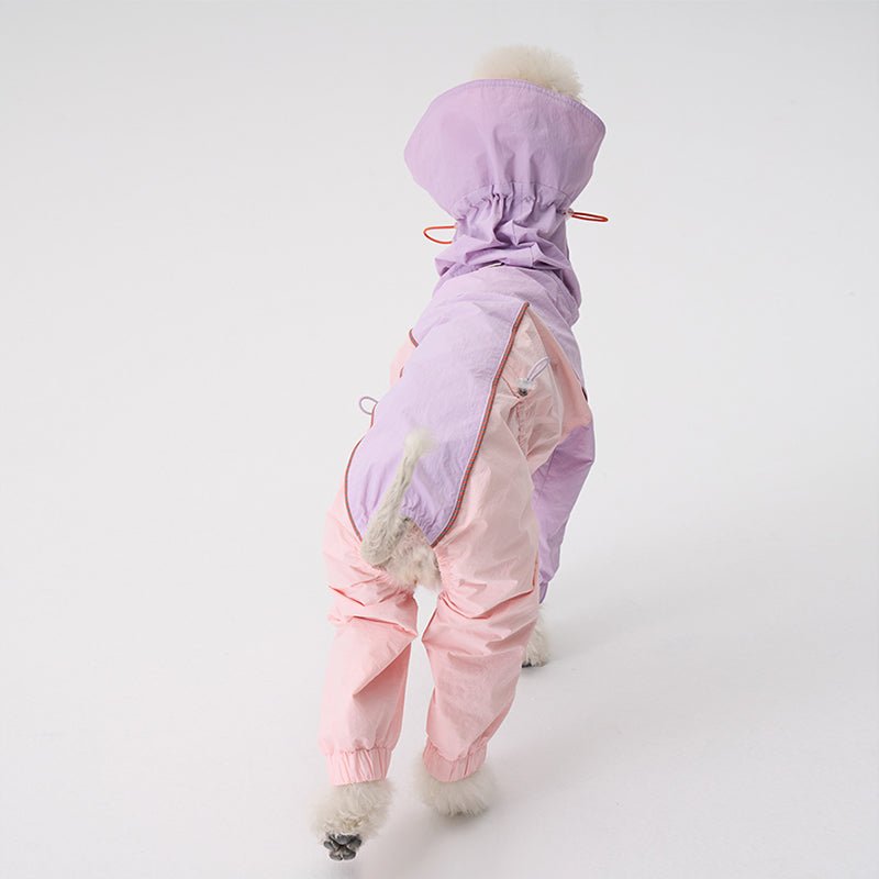 Colorful Raincoat Bedlington Dog Clothes - PIKAPIKA