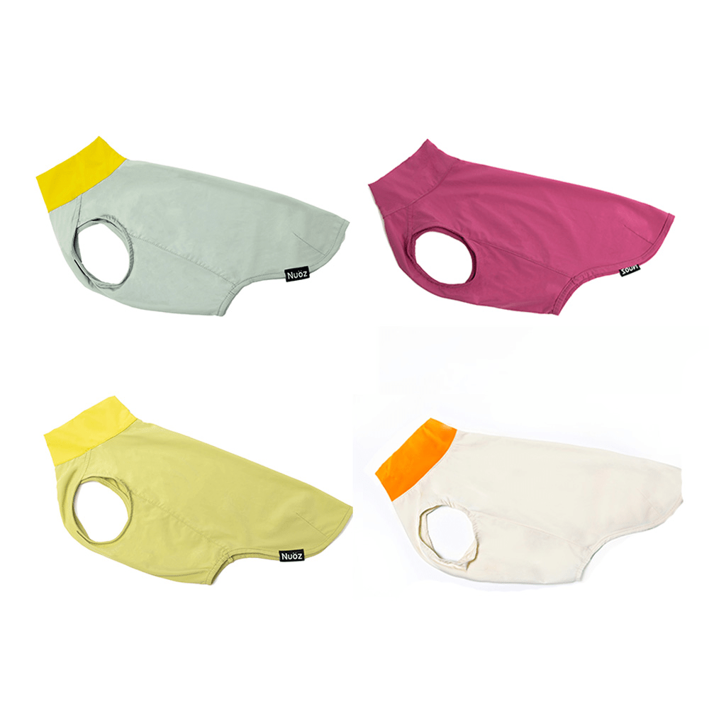 Cooling Dog Shirt Clothing Colorblock Summer Pet Base Layer - PIKAPIKA