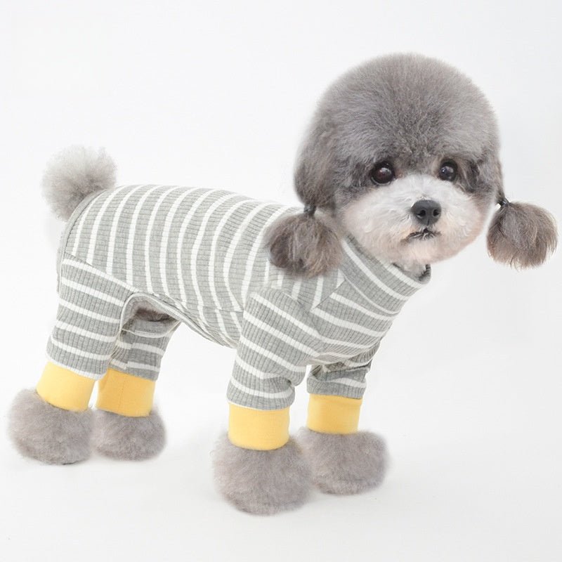 Cotton Autumn Winter Dustproof Pet Pajamas for Dogs - PIKAPIKA