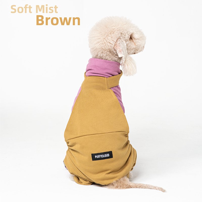 Cotton Denim Pants Onesie Bedlington Dog Clothes - PIKAPIKA