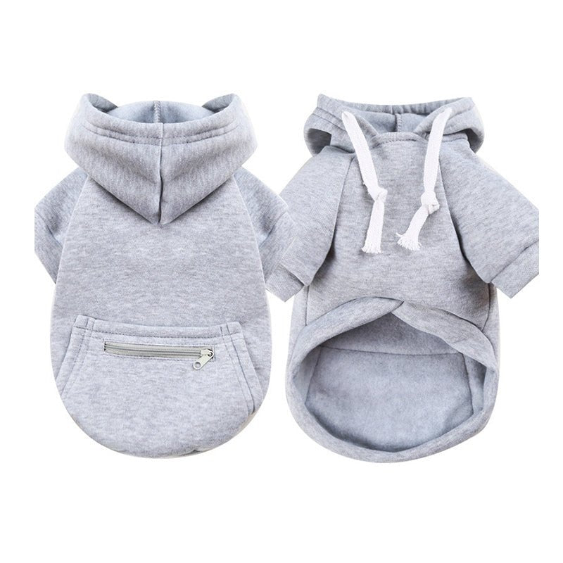 Cotton Hoodie Corgi Teddy Dog Thin Fleece Clothes - PIKAPIKA