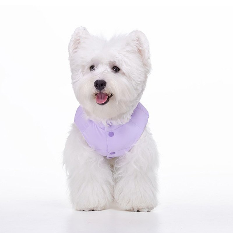 Cotton Padded Jacket Double Layer Button Coat Dog Clothes - PIKAPIKA