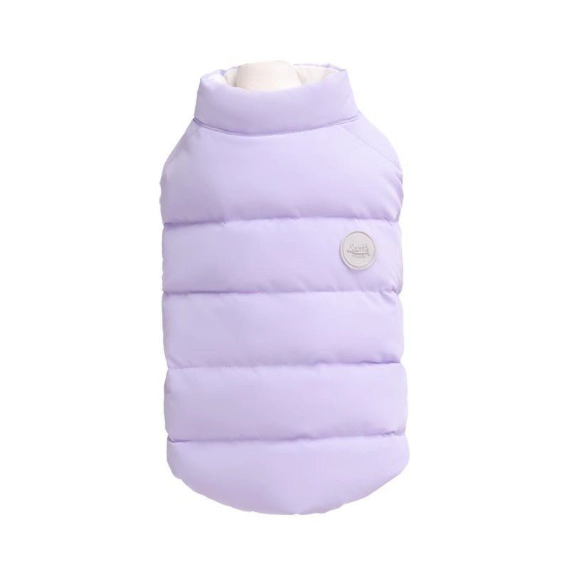 Cotton Padded Jacket Double Layer Button Coat Dog Clothes - PIKAPIKA