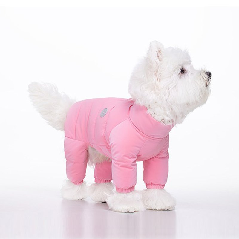 Cotton Padded Jacket Parka Coat Dog Clothes Onesie - PIKAPIKA