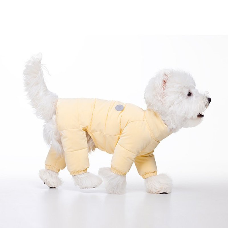 Cotton Padded Jacket Parka Coat Dog Clothes Onesie - PIKAPIKA