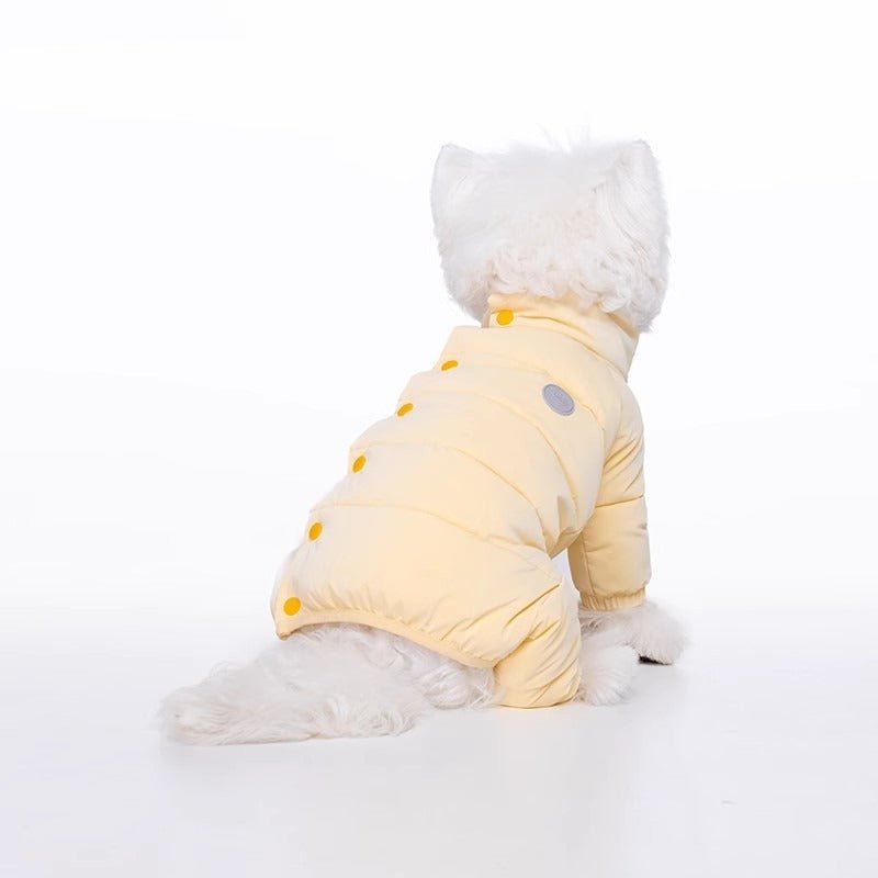 Cotton Padded Jacket Parka Coat Dog Clothes Onesie - PIKAPIKA