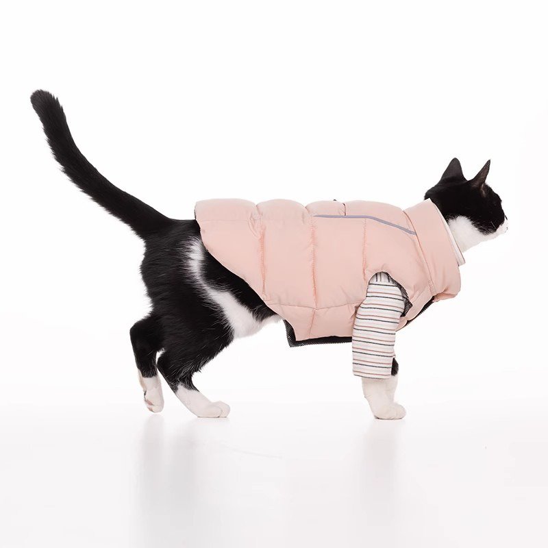 Cotton Padded Jacket Warm Vest Coat Dog Clothes - PIKAPIKA