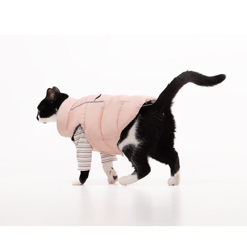 Cotton Padded Jacket Warm Vest Coat Dog Clothes - PIKAPIKA