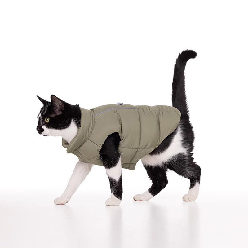 Cotton Padded Jacket Warm Vest Coat Dog Clothes - PIKAPIKA