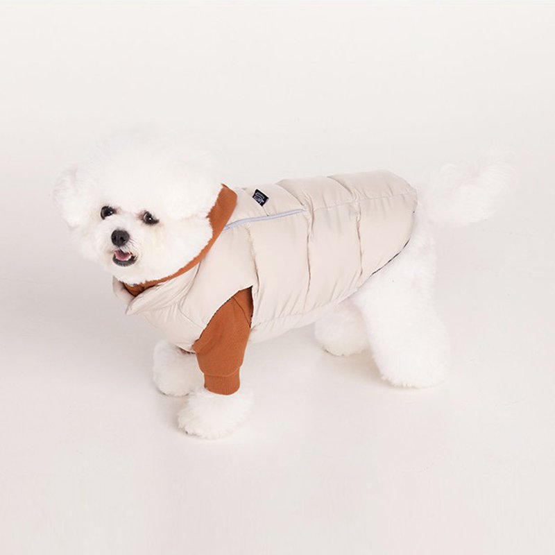 Cotton Padded Jacket Warm Vest Coat Dog Clothes - PIKAPIKA