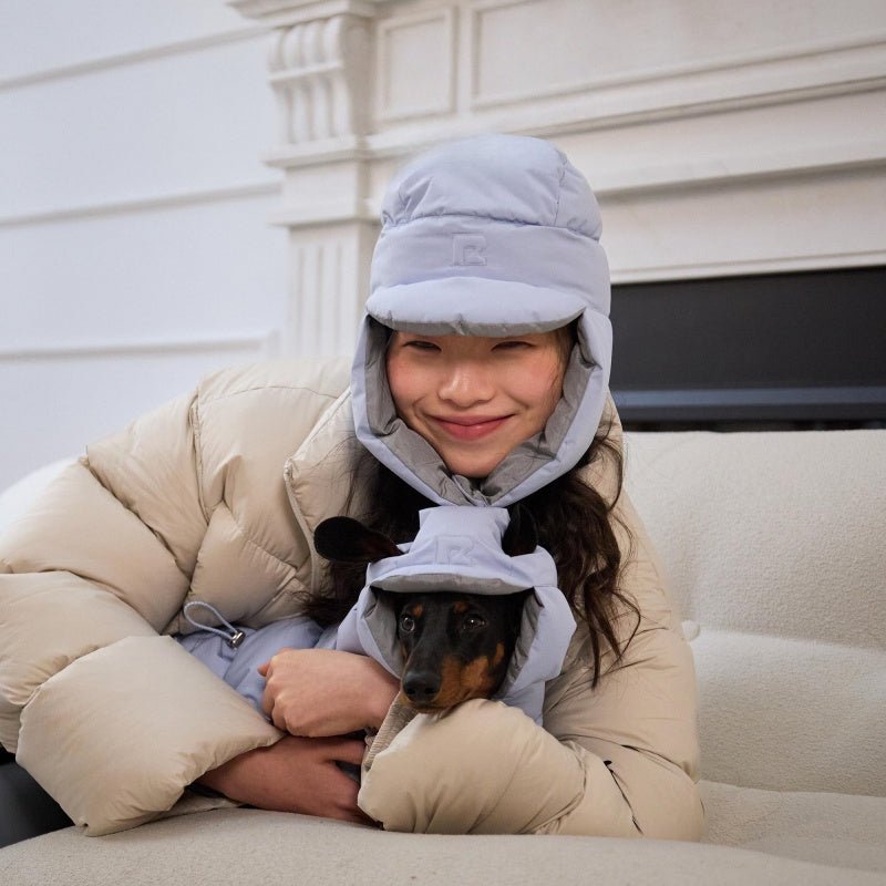 Cotton Reversible Puffer Vest Dog Clothes Water - Resistant Anti - Static Winter Jacket - PIKAPIKA