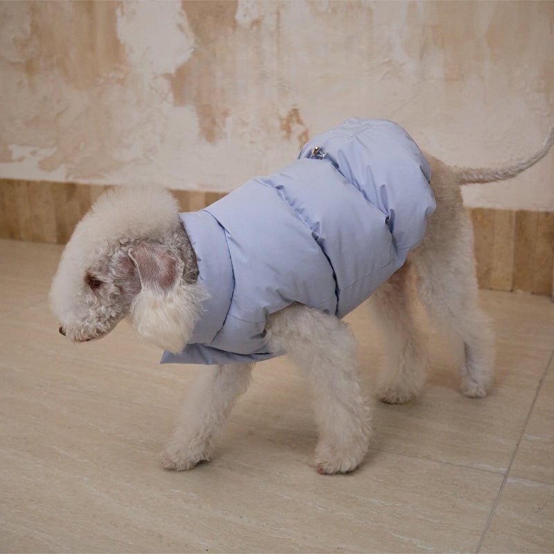 Cotton Reversible Puffer Vest Dog Clothes Water - Resistant Anti - Static Winter Jacket - PIKAPIKA