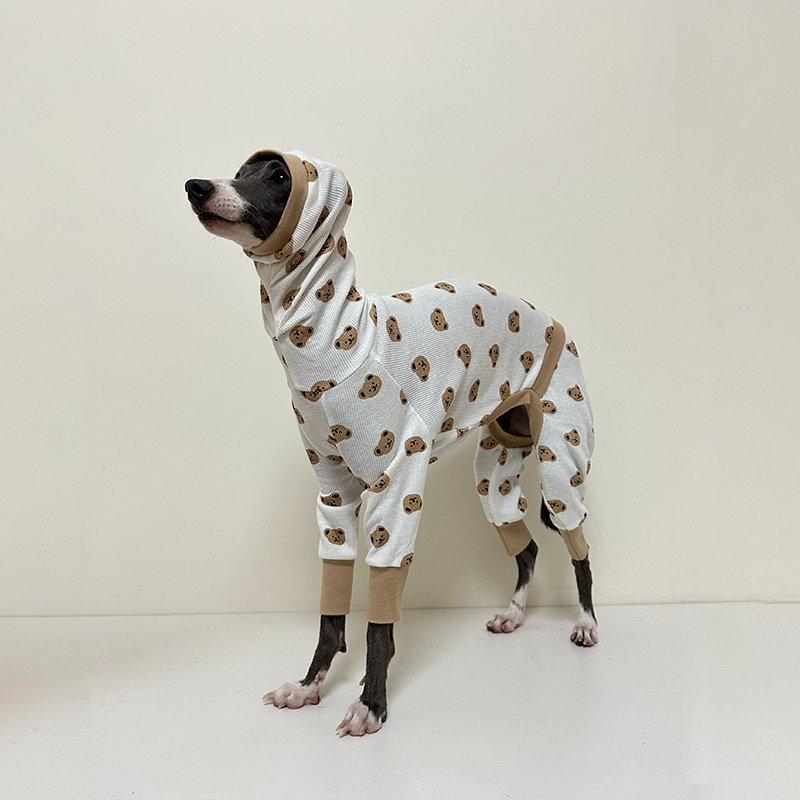Cotton Soft Onesie Pajamas for Italian greyhound Whippet Dog Clothes - PIKAPIKA