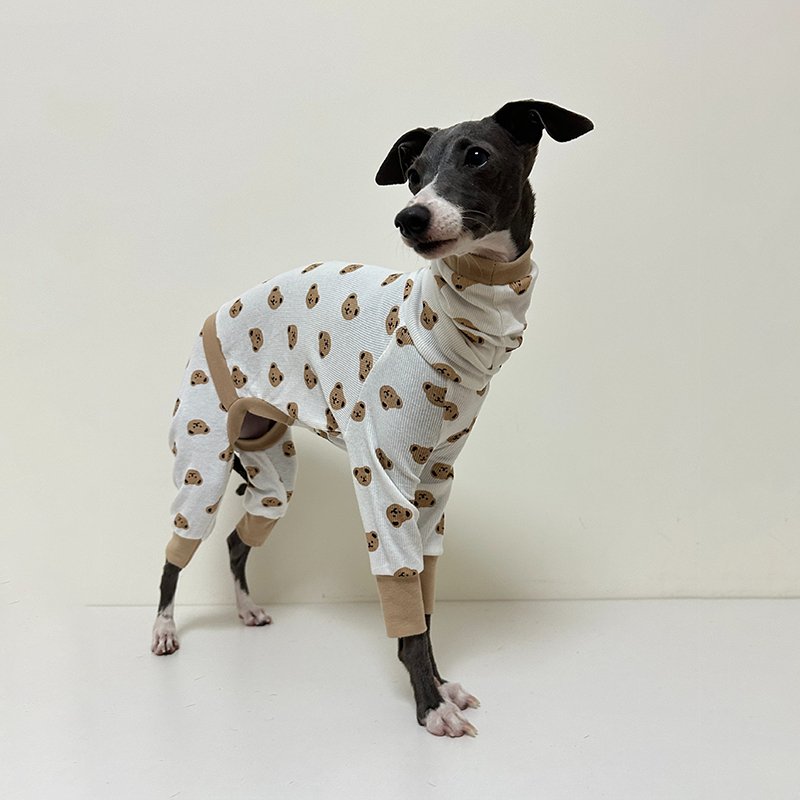 Cotton Soft Onesie Pajamas for Italian greyhound Whippet Dog Clothes - PIKAPIKA