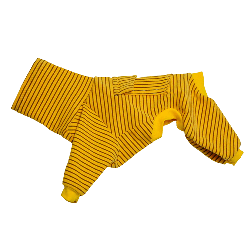 Cotton Turtleneck Dog Onesies Stripe Italian greyhound Whippet Clothes - PIKAPIKA