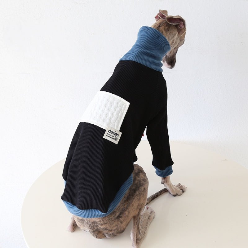 Cotton Turtleneck Italian Greyhound Whippet Dog Clothes - PIKAPIKA