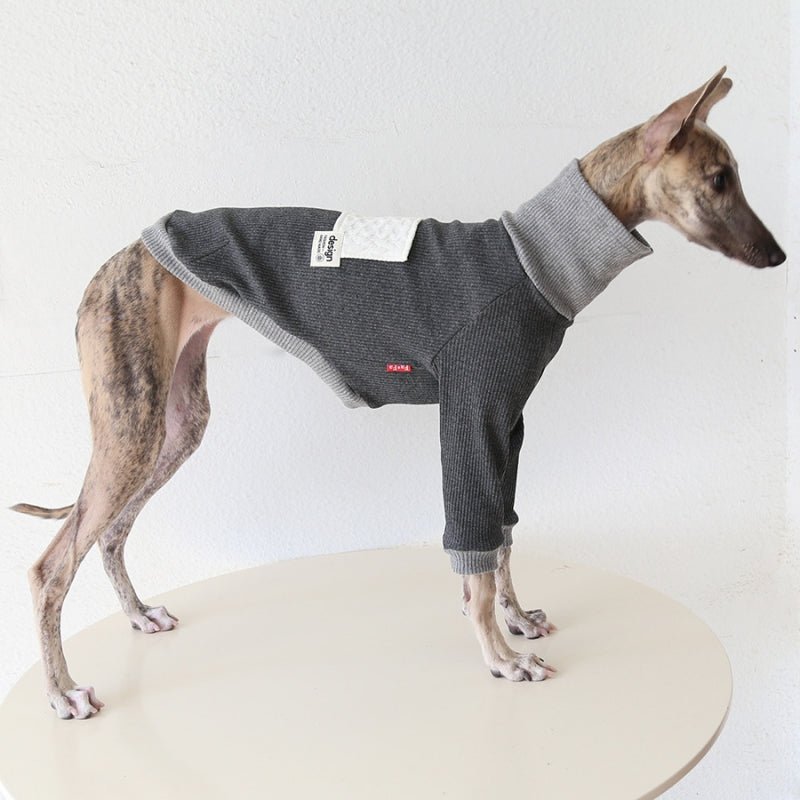 Cotton Turtleneck Italian Greyhound Whippet Dog Clothes - PIKAPIKA