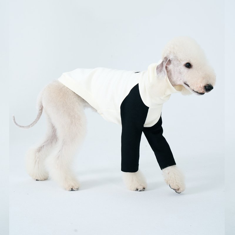 Cotton Turtleneck Shirts Bedlington Dog Clothes - PIKAPIKA