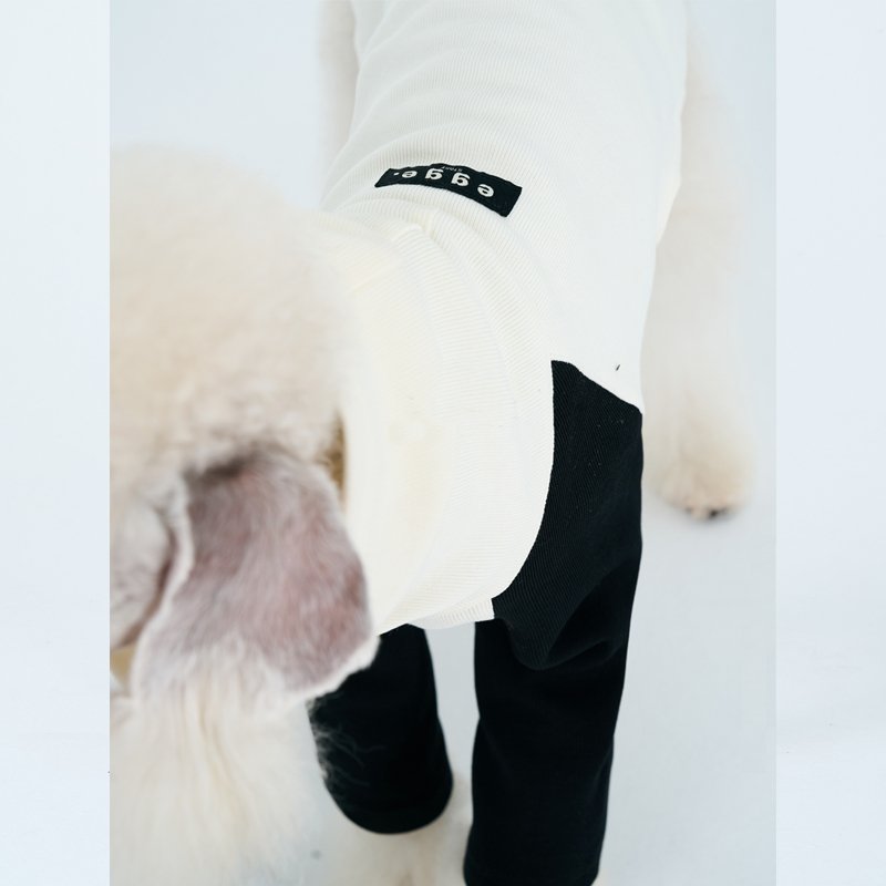 Cotton Turtleneck Shirts Bedlington Dog Clothes - PIKAPIKA