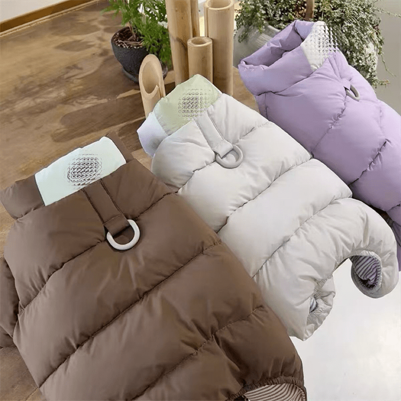 Cotton Warm Fleece Dog Coats Winter Vest for Small Medium Dogs - PIKAPIKA