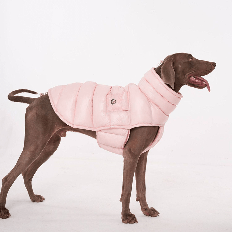 Cotton Windproof Warm Winter Dog Vest Thickened Fleece Coat - PIKAPIKA