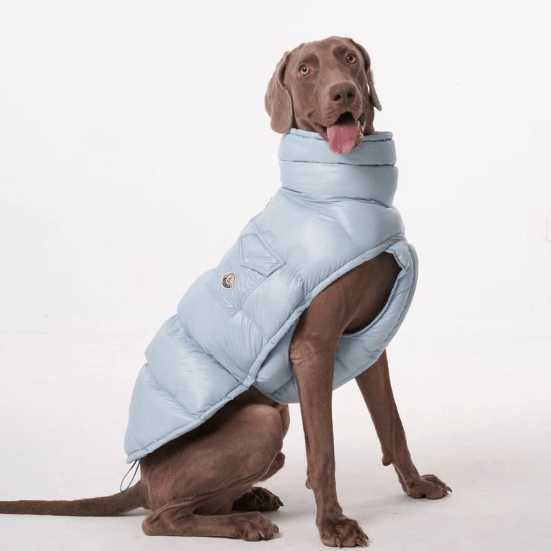 Cotton Windproof Warm Winter Dog Vest Thickened Fleece Coat - PIKAPIKA