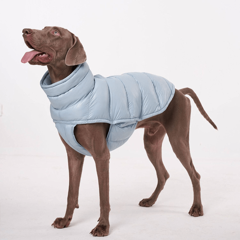 Cotton Windproof Warm Winter Dog Vest Thickened Fleece Coat - PIKAPIKA