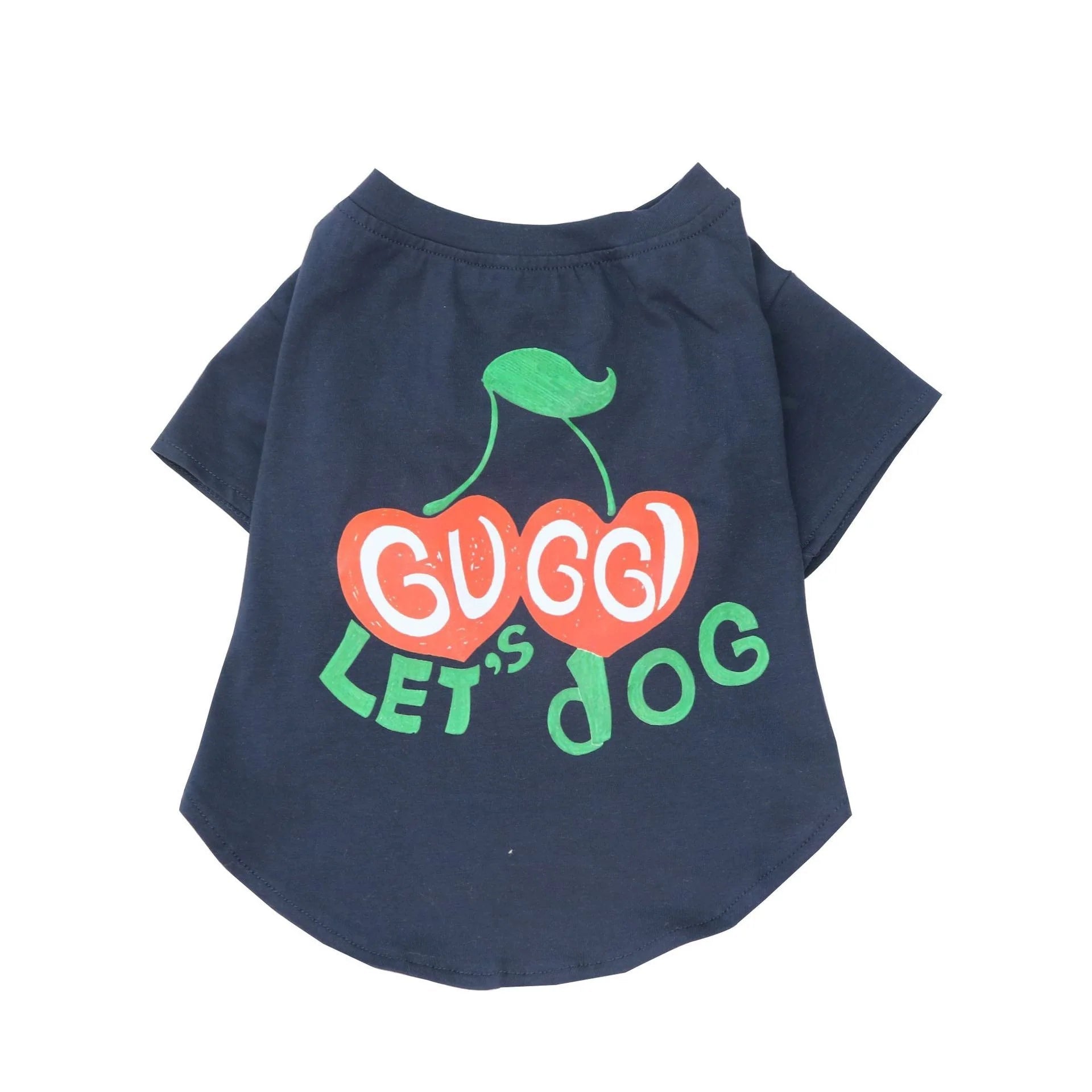 Cute Cotton T-shirt Dog Clothes Bulldog Summer Elastic - PIKAPIKA