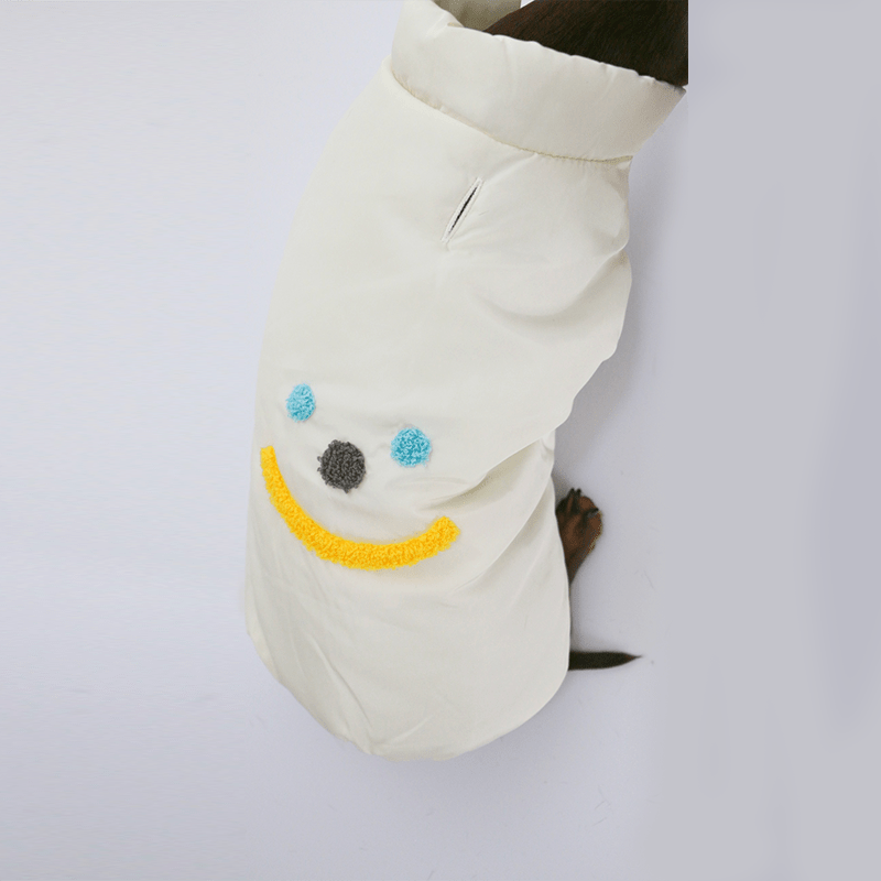 Dachshund Clothes Dog Coat Vest Padding Jacket Button - PIKAPIKA