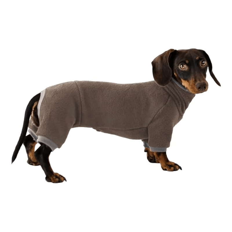 Dachshund Clothes Dog Fleece Onesies Soft Warm 4Legs Cover - PIKAPIKA