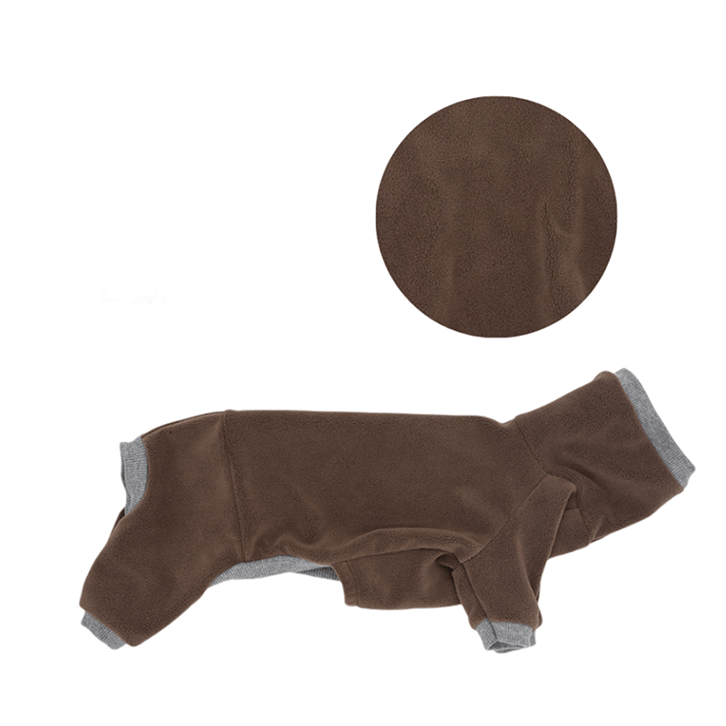 Dachshund Clothes Dog Fleece Onesies Soft Warm 4Legs Cover - PIKAPIKA