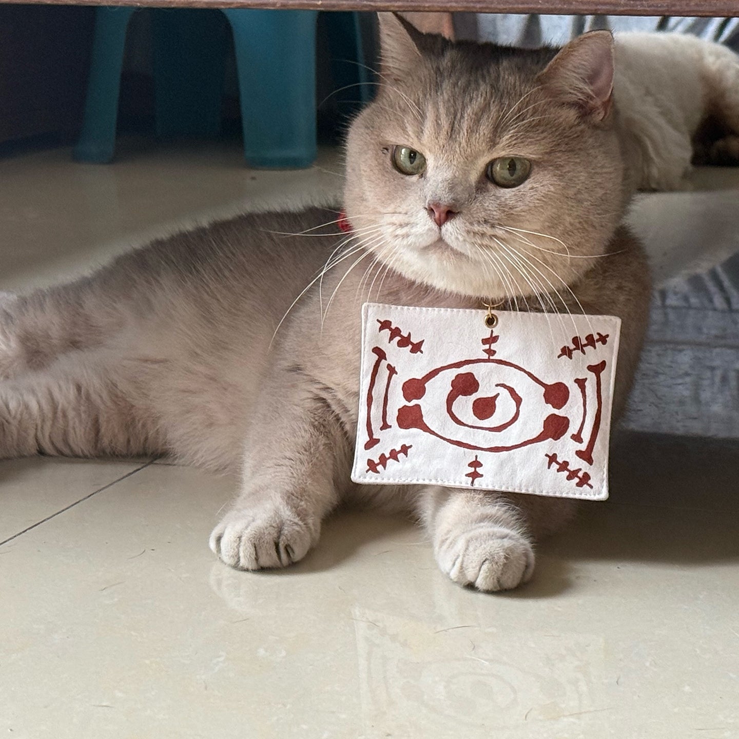 Demon Slayer Chachamaru Cosplay Collar Inspired Cat Necklace - PIKAPIKA