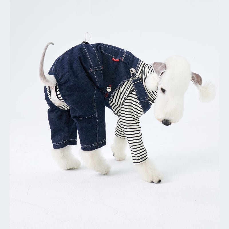 Denim Pants Onesies Sighthounds Dog Clothes - PIKAPIKA