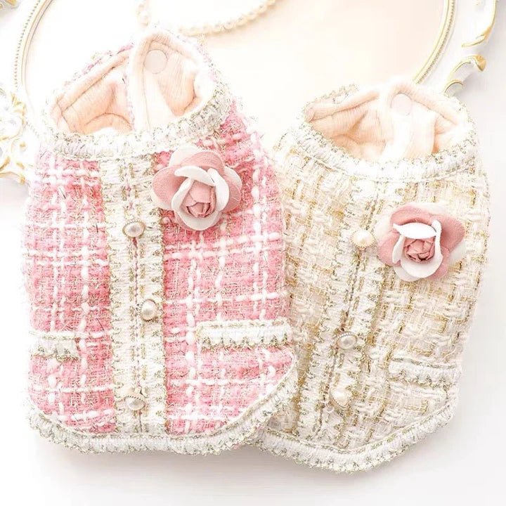 Design Style Luxury Vest Jacket Dog Clothes - PIKAPIKA