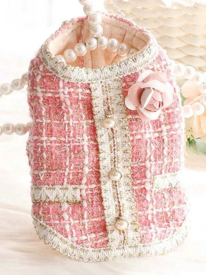Design Style Luxury Vest Jacket Dog Clothes - PIKAPIKA