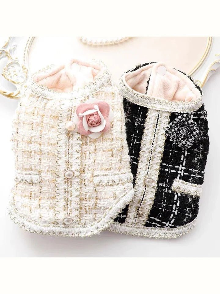 Design Style Luxury Vest Jacket Dog Clothes - PIKAPIKA