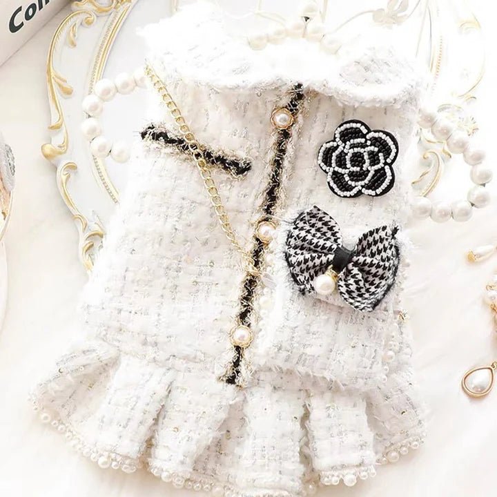 Designer Style Luxury Cat Dress Cat Clothes - PIKAPIKA