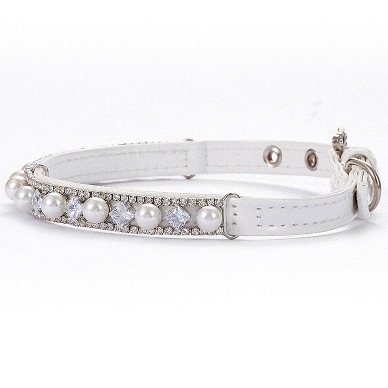 Diamond Pearl Dog & Cat Collar Accessories - PIKAPIKA