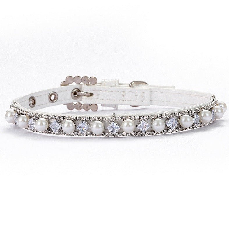 Diamond Pearl Dog & Cat Collar Accessories - PIKAPIKA