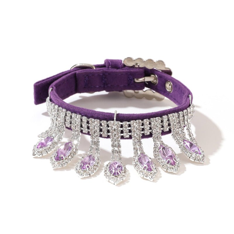 Diamond Pendant Necklace Dog & Cat Collar - PIKAPIKA