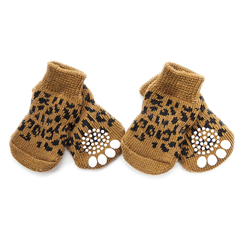 Dog Boots Knit Wear Breathable Feet Cover Socks - PIKAPIKA