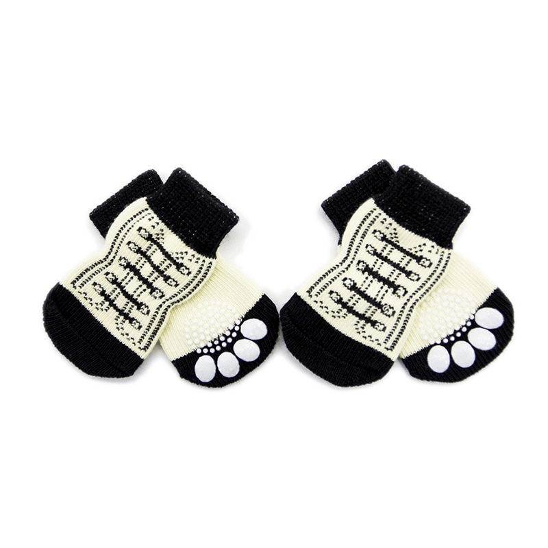 Dog Boots Knit Wear Breathable Feet Cover Socks - PIKAPIKA