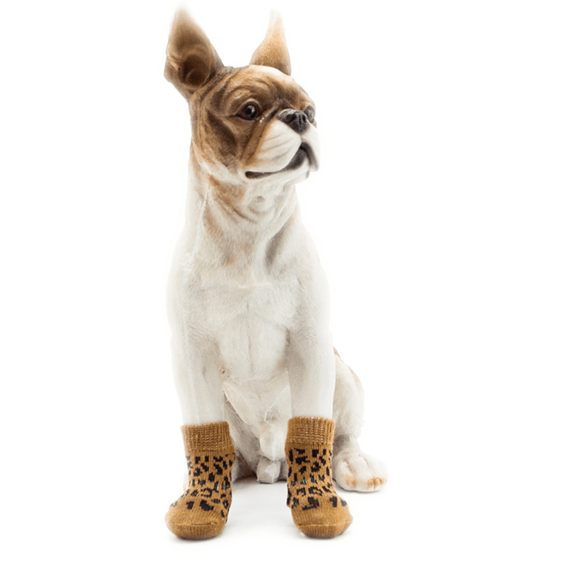 Dog Boots Knit Wear Breathable Feet Cover Socks - PIKAPIKA