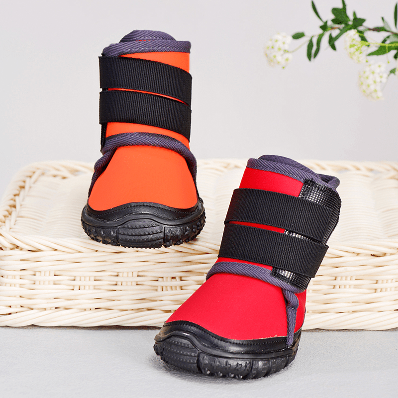 Dog Boots Waterproof Outdoor Gear Shock - Absorbing Rubber Foot - PIKAPIKA