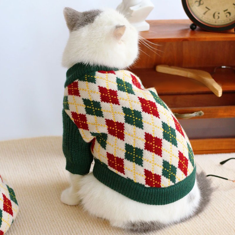 Dog & Cat Clothes Christmas Sweater - PIKAPIKA