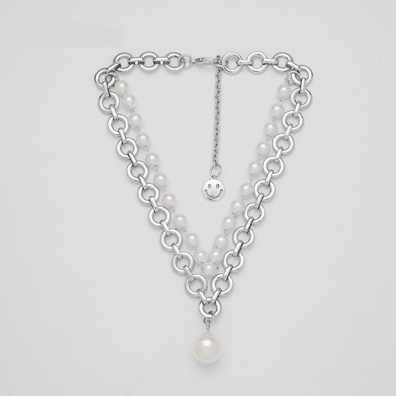 Dog & Cat Collar Pearl Necklace - PIKAPIKA