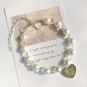 Dog & Cat Pearl Handmade Necklace Love Star String - PIKAPIKA