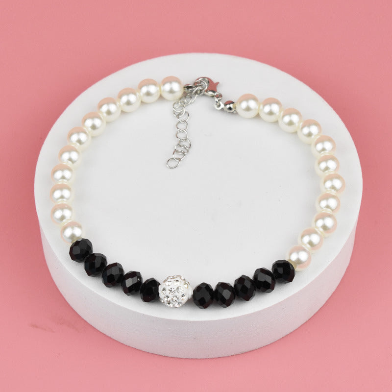 Dog & Cat Pearl Necklace - PIKAPIKA